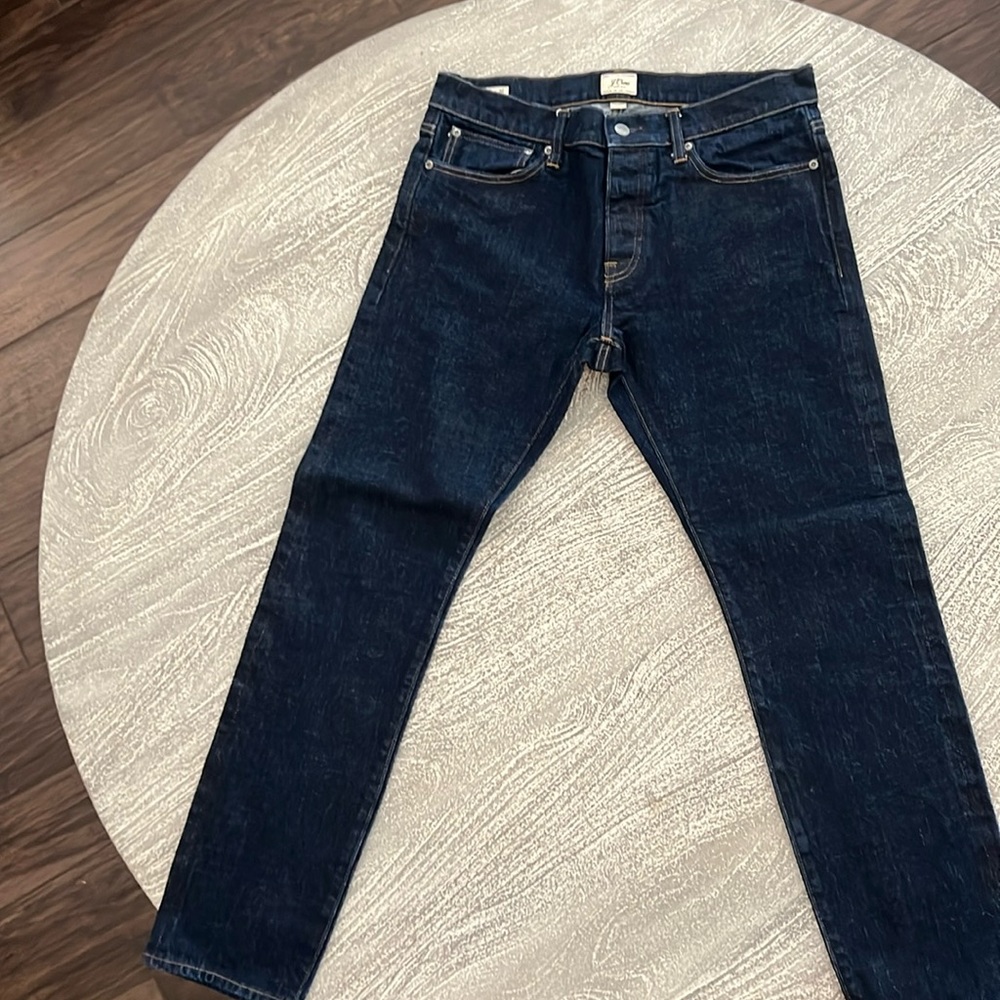 Men’s jcrew style 484  dark wash jeans 34/32